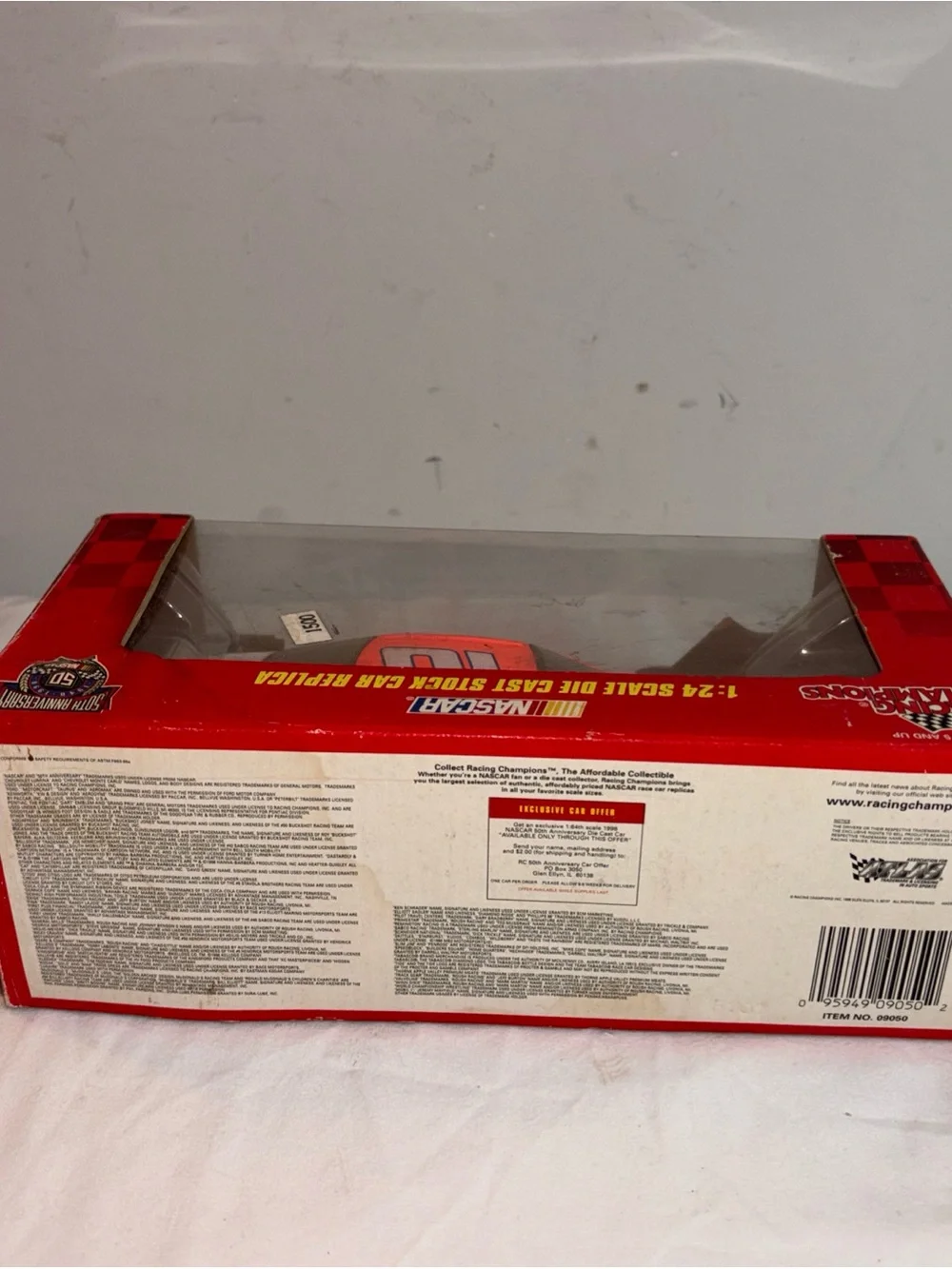 Nascar 1:24 Ricky Rudd Toy Die-Cast Car - Orange Tide #10